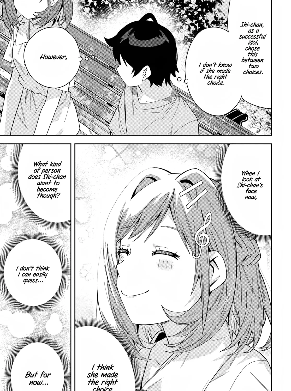 Classmate no Moto Idol ga, Tonikaku Kyodou Fushin Nan desu Chapter 15 page 21 - 