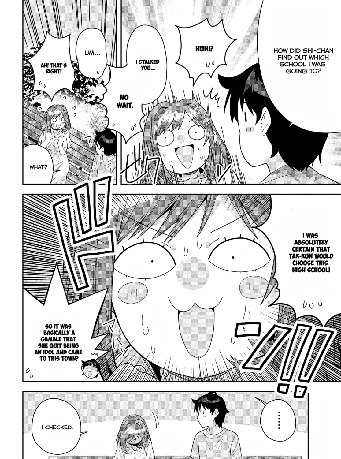 Classmate no Moto Idol ga, Tonikaku Kyodou Fushin Nan desu Chapter 15 page 27 - 