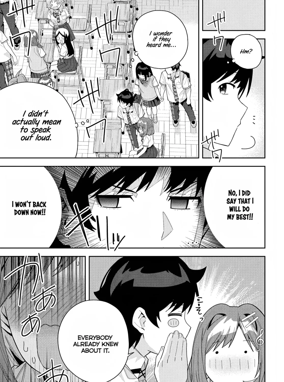 Classmate no Moto Idol ga, Tonikaku Kyodou Fushin Nan desu Chapter 15 page 45 - 
