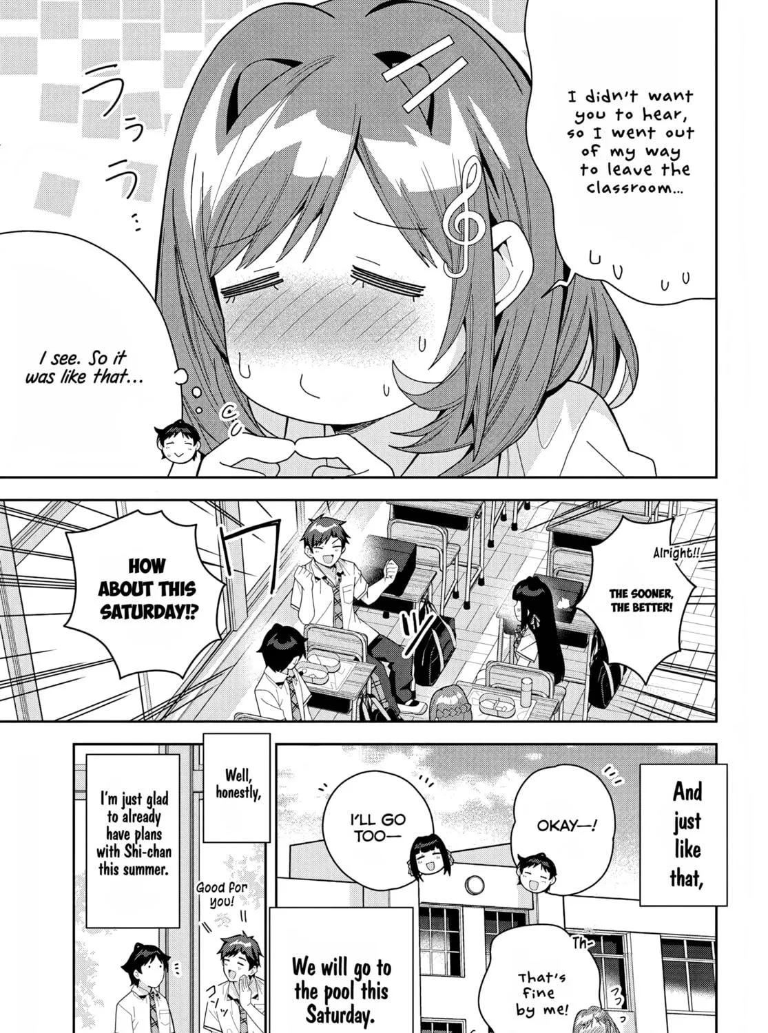 Classmate no Moto Idol ga, Tonikaku Kyodou Fushin Nan desu Chapter 16 page 17 - 