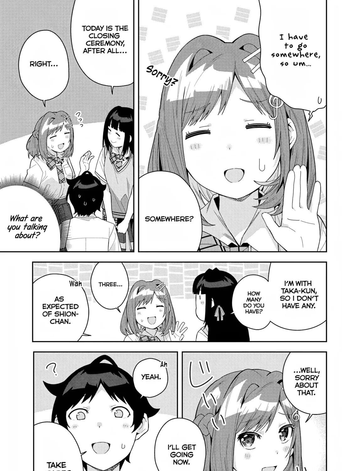 Classmate no Moto Idol ga, Tonikaku Kyodou Fushin Nan desu Chapter 16 page 21 - 
