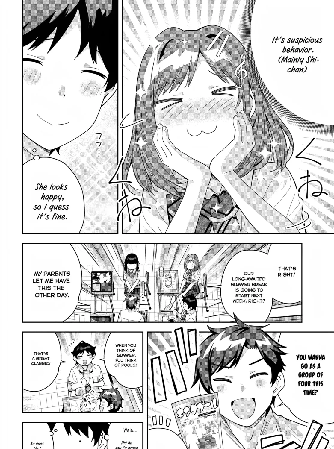 Classmate no Moto Idol ga, Tonikaku Kyodou Fushin Nan desu Chapter 16 page 7 - 