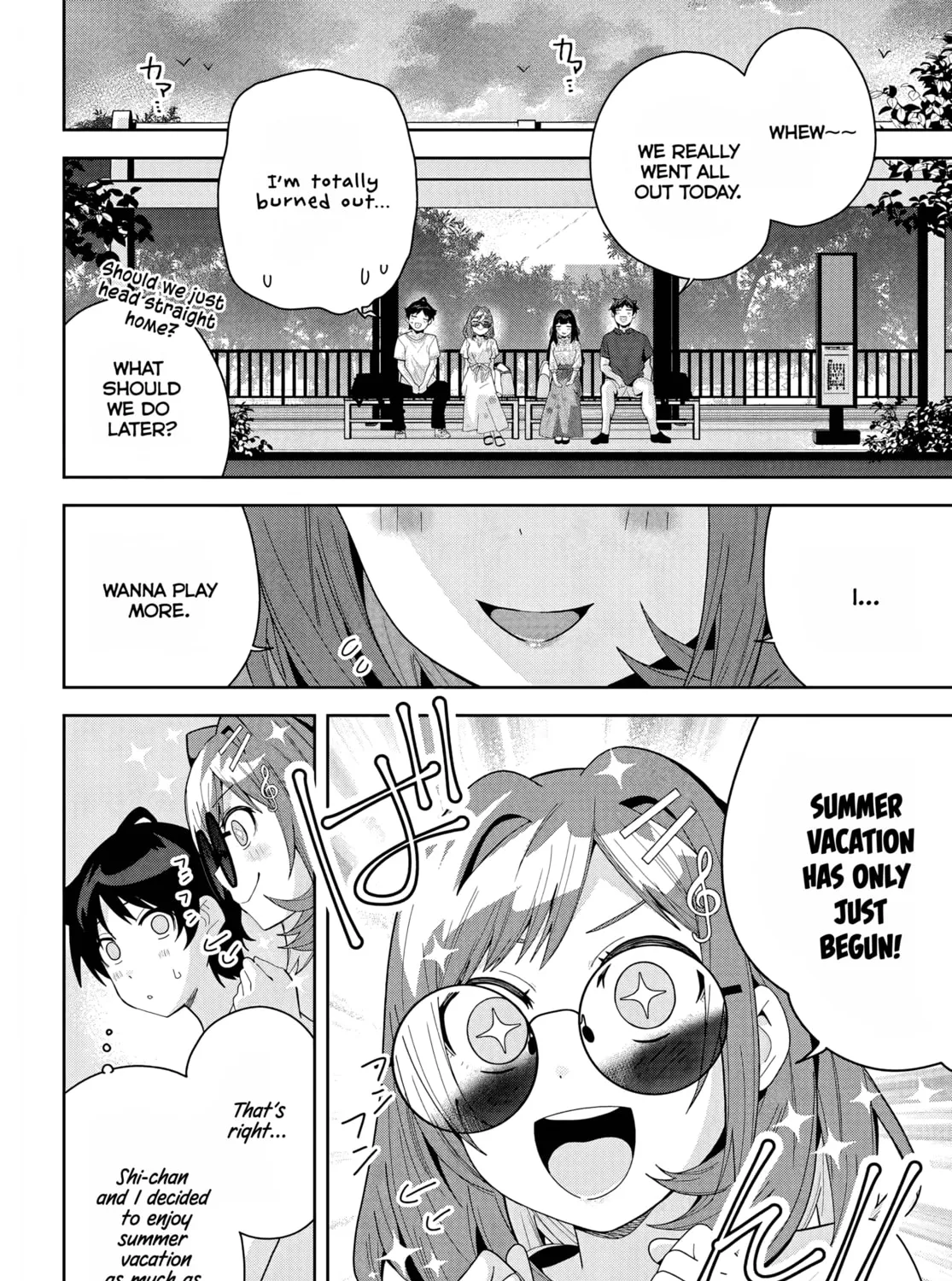 Classmate no Moto Idol ga, Tonikaku Kyodou Fushin Nan desu Chapter 17 page 44 - 