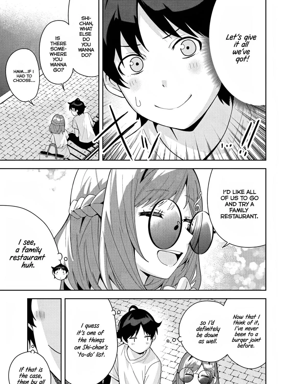 Classmate no Moto Idol ga, Tonikaku Kyodou Fushin Nan desu Chapter 17 page 46 - 
