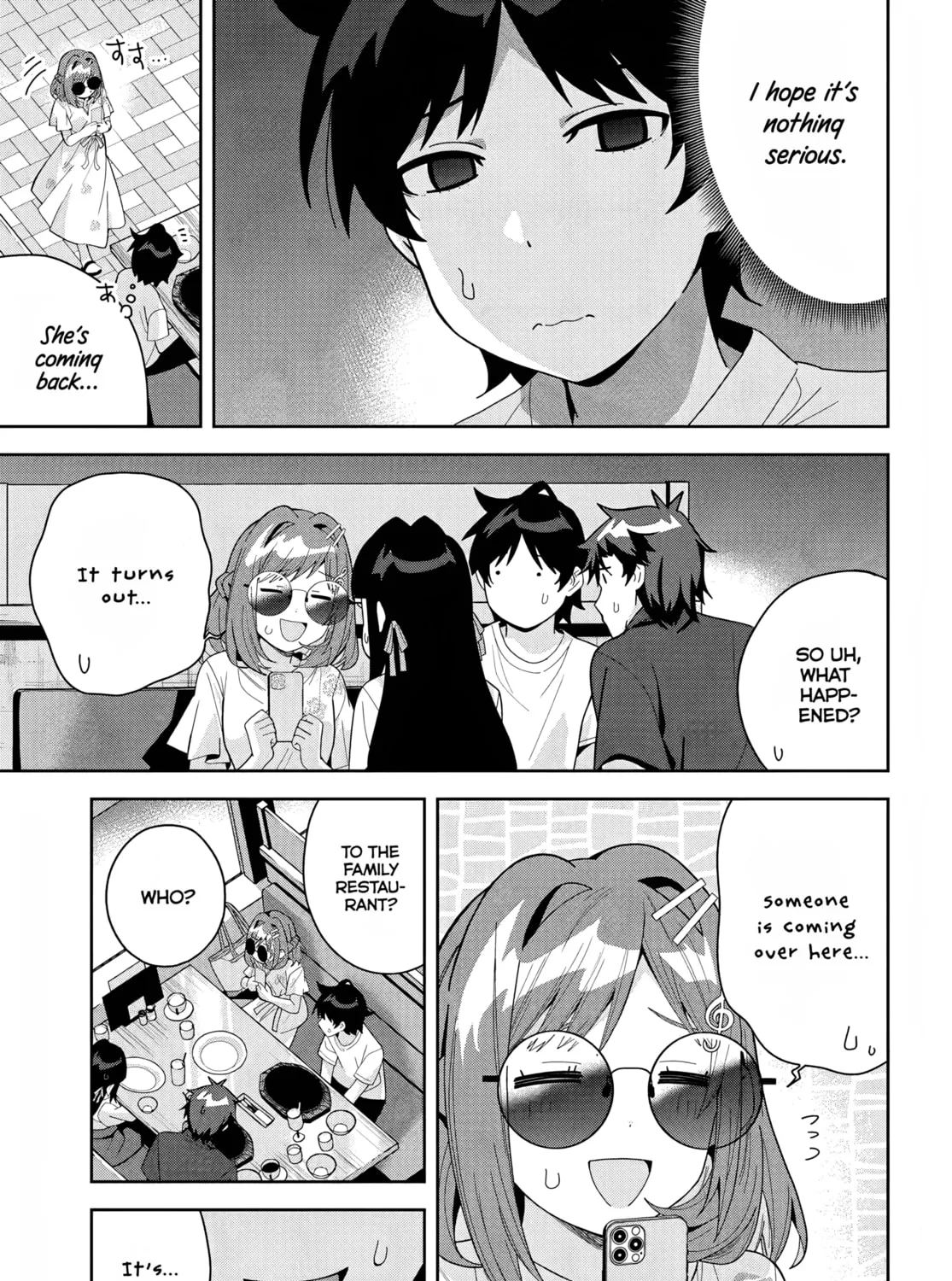 Classmate no Moto Idol ga, Tonikaku Kyodou Fushin Nan desu Chapter 17 page 54 - 
