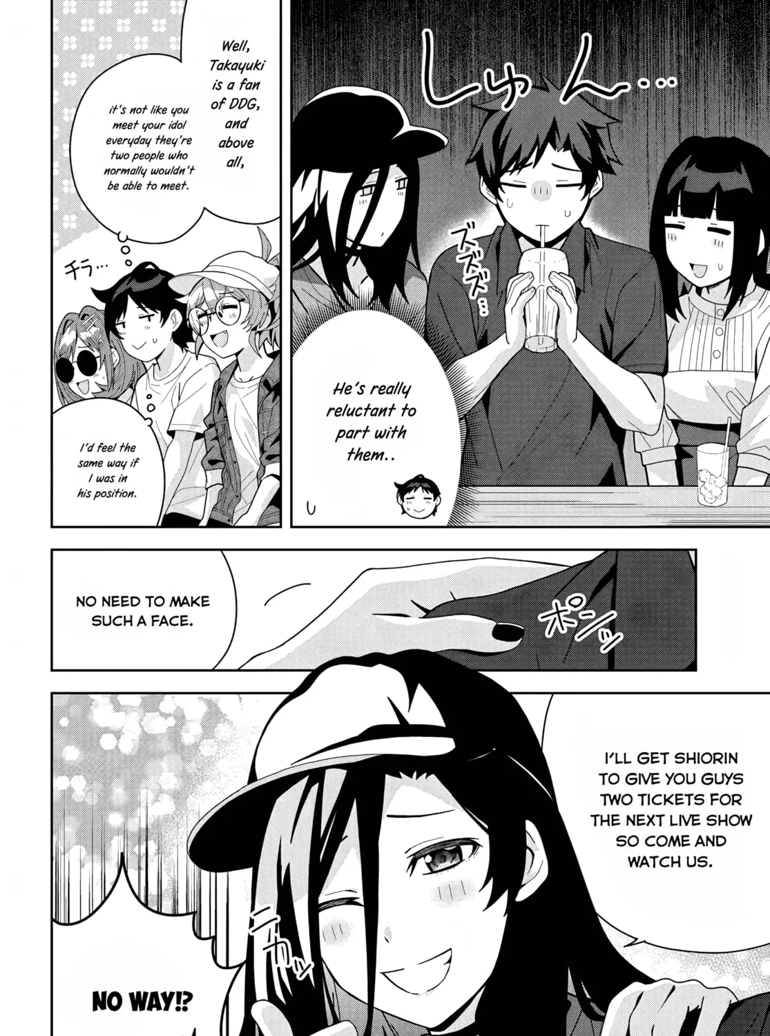 Classmate no Moto Idol ga, Tonikaku Kyodou Fushin Nan desu Chapter 18 page 37 - 