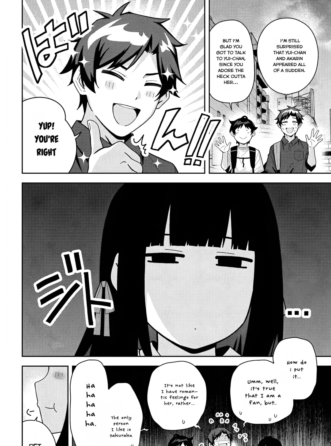 Classmate no Moto Idol ga, Tonikaku Kyodou Fushin Nan desu Chapter 18 page 45 - 