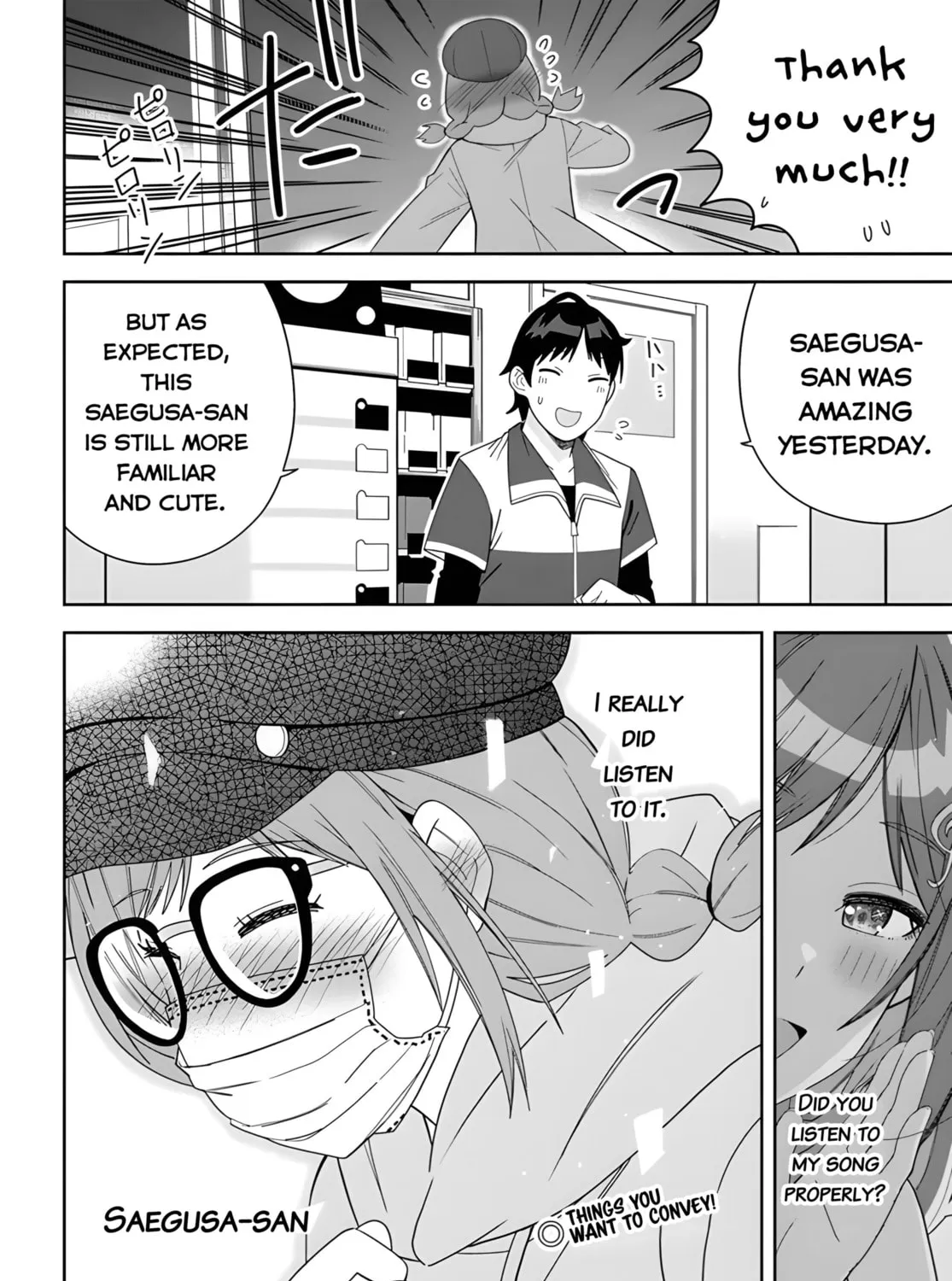 Classmate no Moto Idol ga, Tonikaku Kyodou Fushin Nan desu Chapter 2 page 61 - 