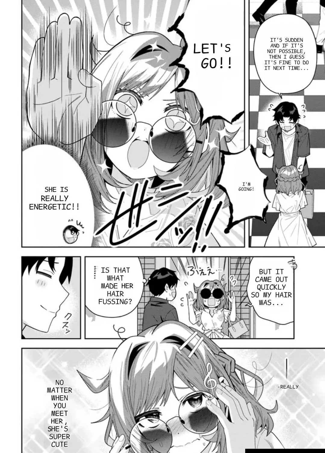 Classmate no Moto Idol ga, Tonikaku Kyodou Fushin Nan desu Chapter 20 page 7 - 