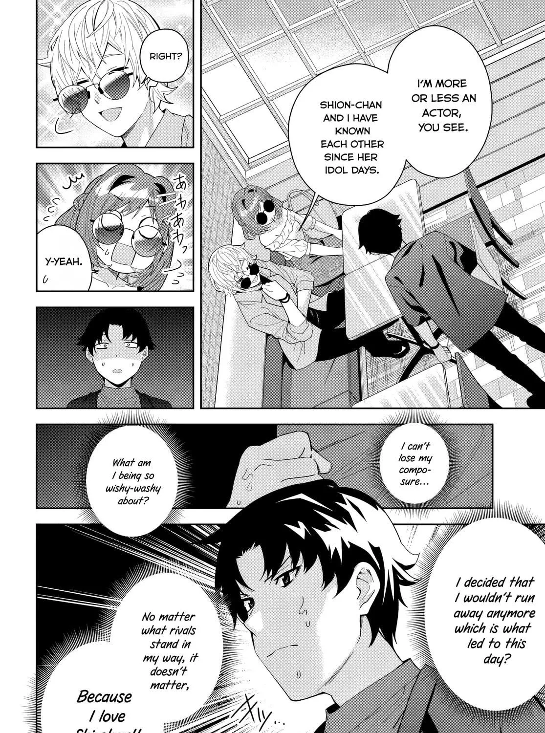 Classmate no Moto Idol ga, Tonikaku Kyodou Fushin Nan desu Chapter 21 page 19 - 