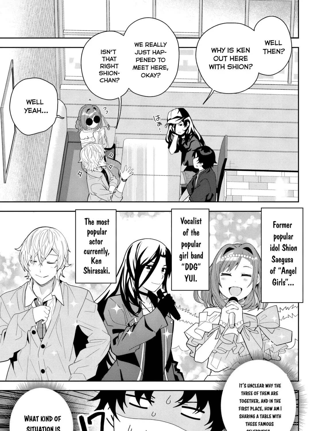 Classmate no Moto Idol ga, Tonikaku Kyodou Fushin Nan desu Chapter 21 page 25 - 
