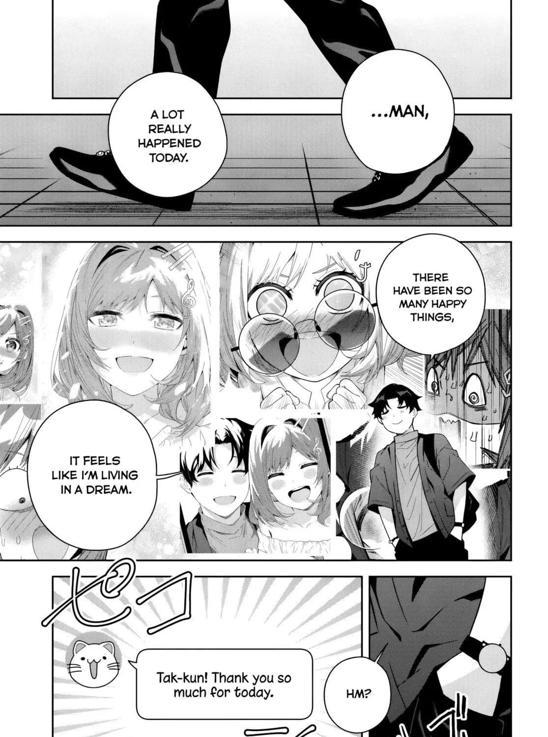 Classmate no Moto Idol ga, Tonikaku Kyodou Fushin Nan desu Chapter 22 page 59 - 