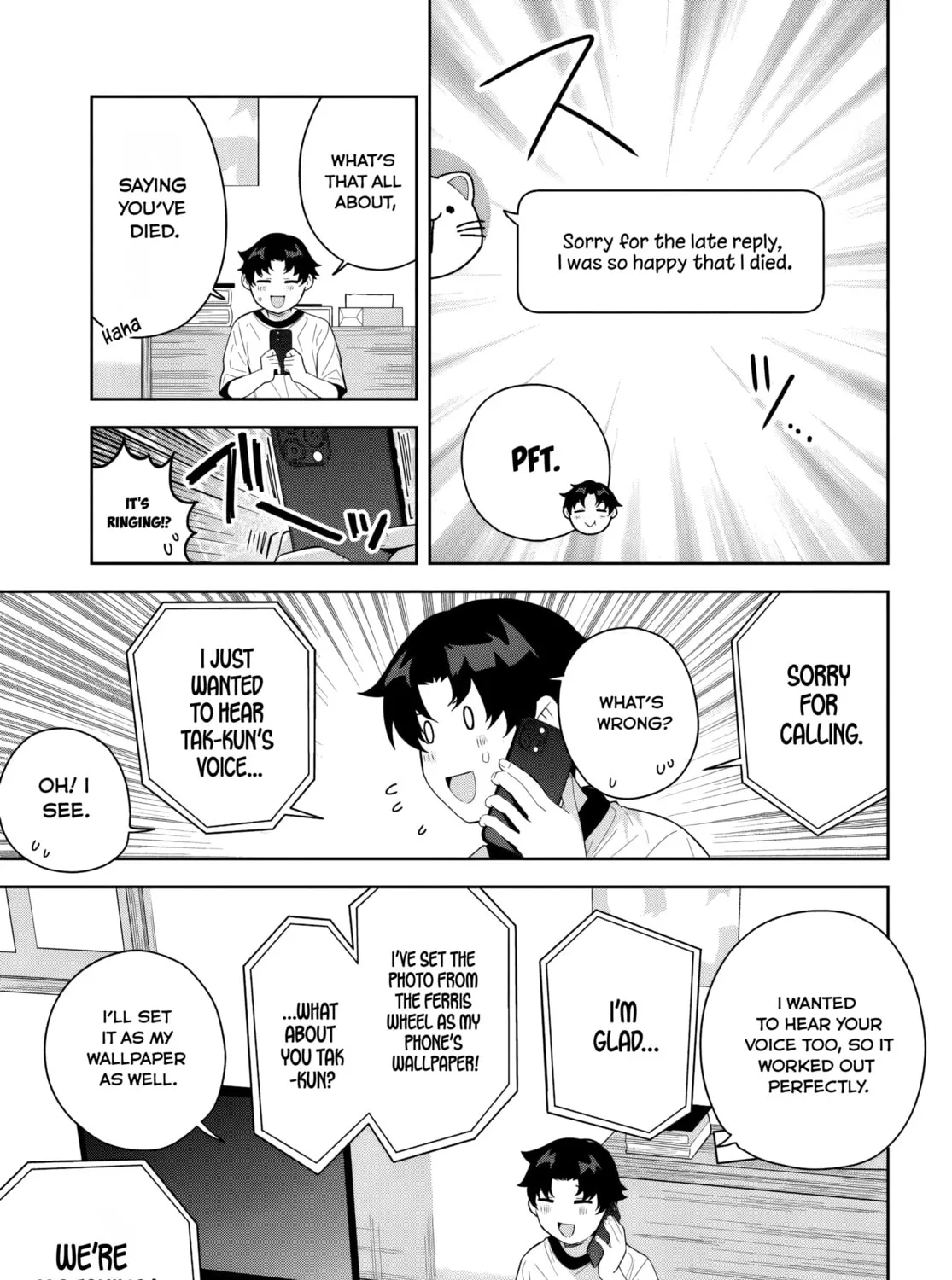 Classmate no Moto Idol ga, Tonikaku Kyodou Fushin Nan desu Chapter 22 page 63 - 