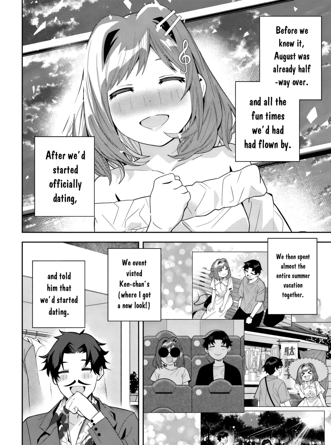 Classmate no Moto Idol ga, Tonikaku Kyodou Fushin Nan desu Chapter 23 page 3 - 