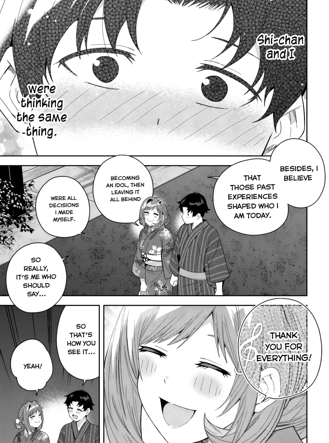 Classmate no Moto Idol ga, Tonikaku Kyodou Fushin Nan desu Chapter 23 page 59 - 