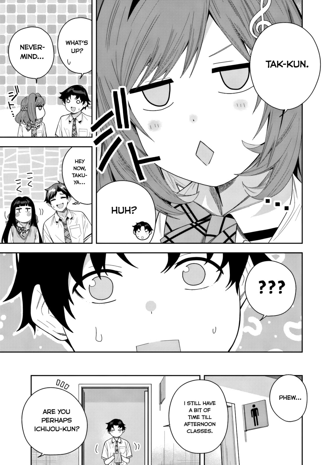 Classmate no Moto Idol ga, Tonikaku Kyodou Fushin Nan desu Chapter 24 page 27 - 