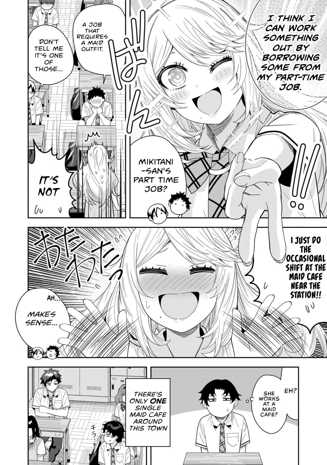 Classmate no Moto Idol ga, Tonikaku Kyodou Fushin Nan desu Chapter 25 page 12 - 