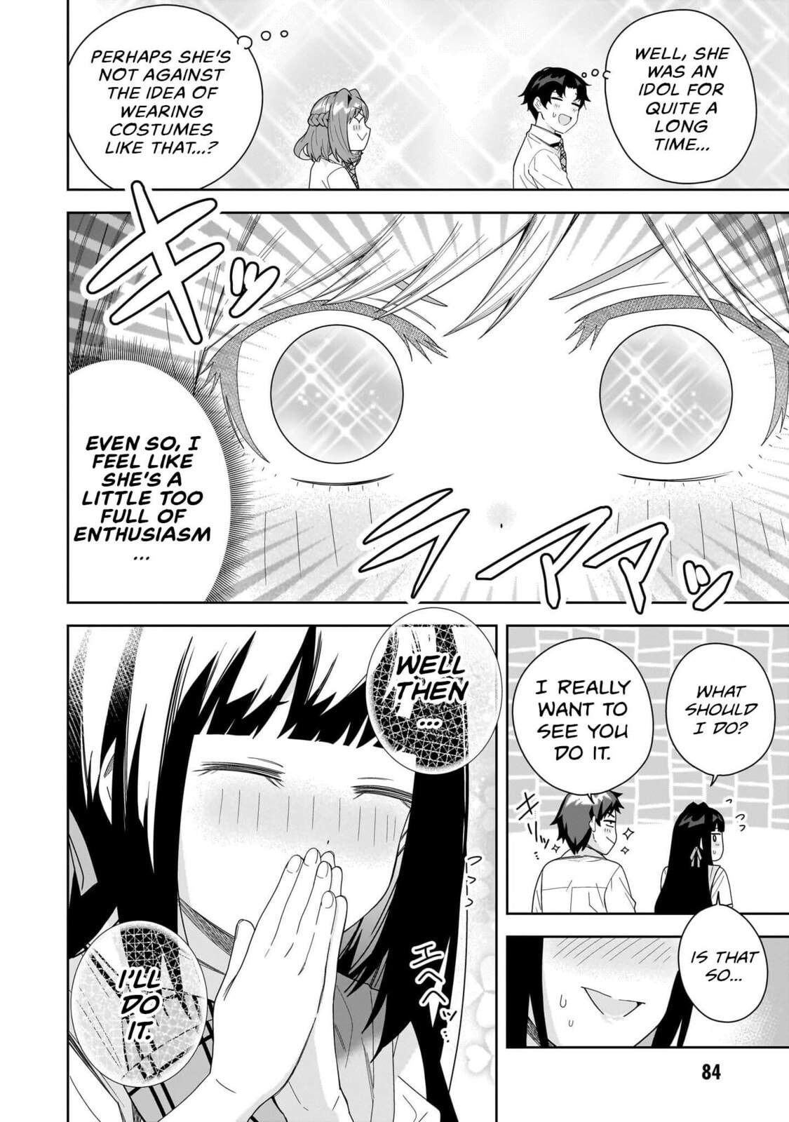 Classmate no Moto Idol ga, Tonikaku Kyodou Fushin Nan desu Chapter 25 page 16 - 
