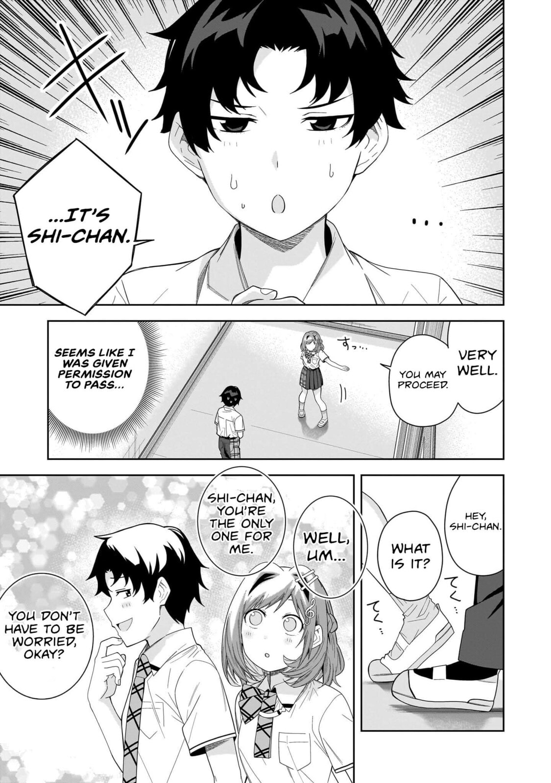 Classmate no Moto Idol ga, Tonikaku Kyodou Fushin Nan desu Chapter 25 page 3 - 