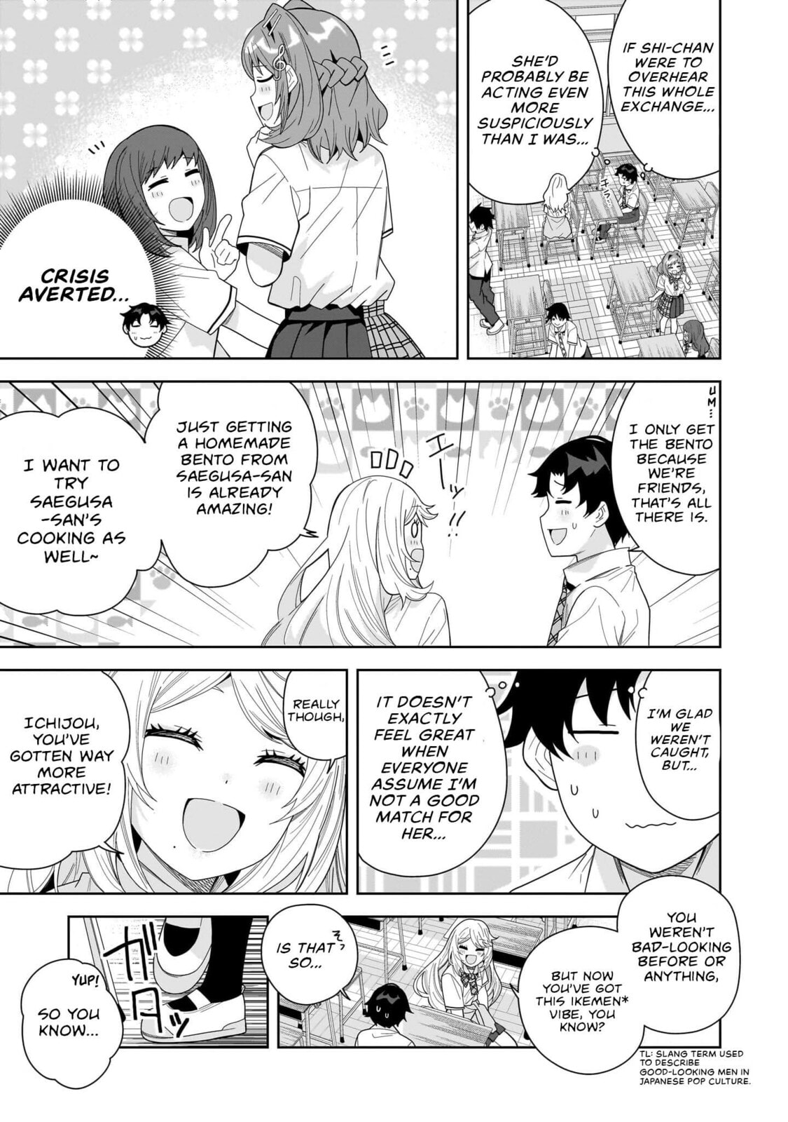 Classmate no Moto Idol ga, Tonikaku Kyodou Fushin Nan desu Chapter 25 page 23 - 