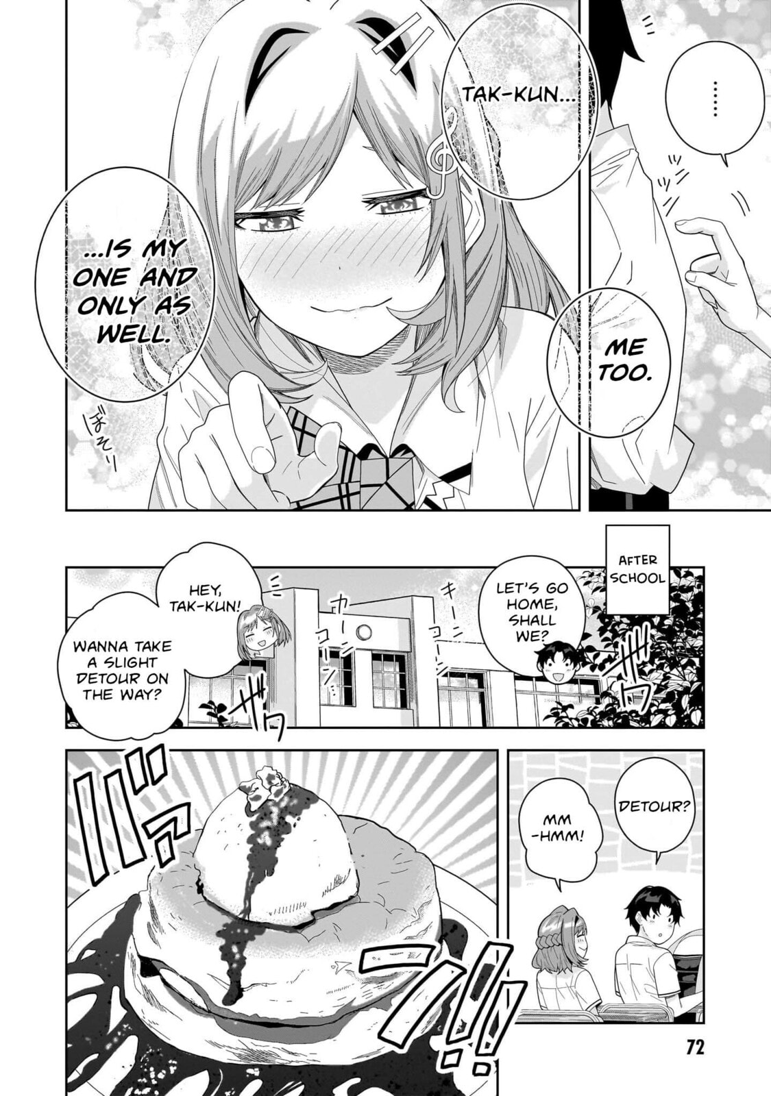 Classmate no Moto Idol ga, Tonikaku Kyodou Fushin Nan desu Chapter 25 page 4 - 