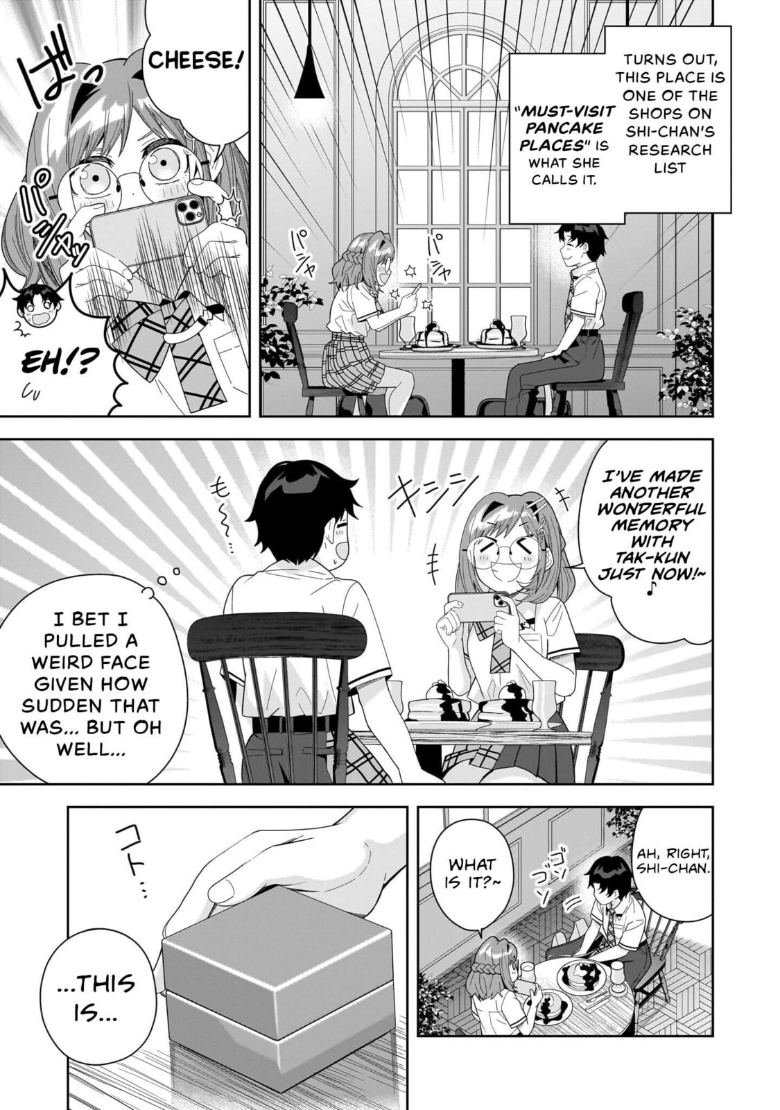 Classmate no Moto Idol ga, Tonikaku Kyodou Fushin Nan desu Chapter 25 page 5 - 