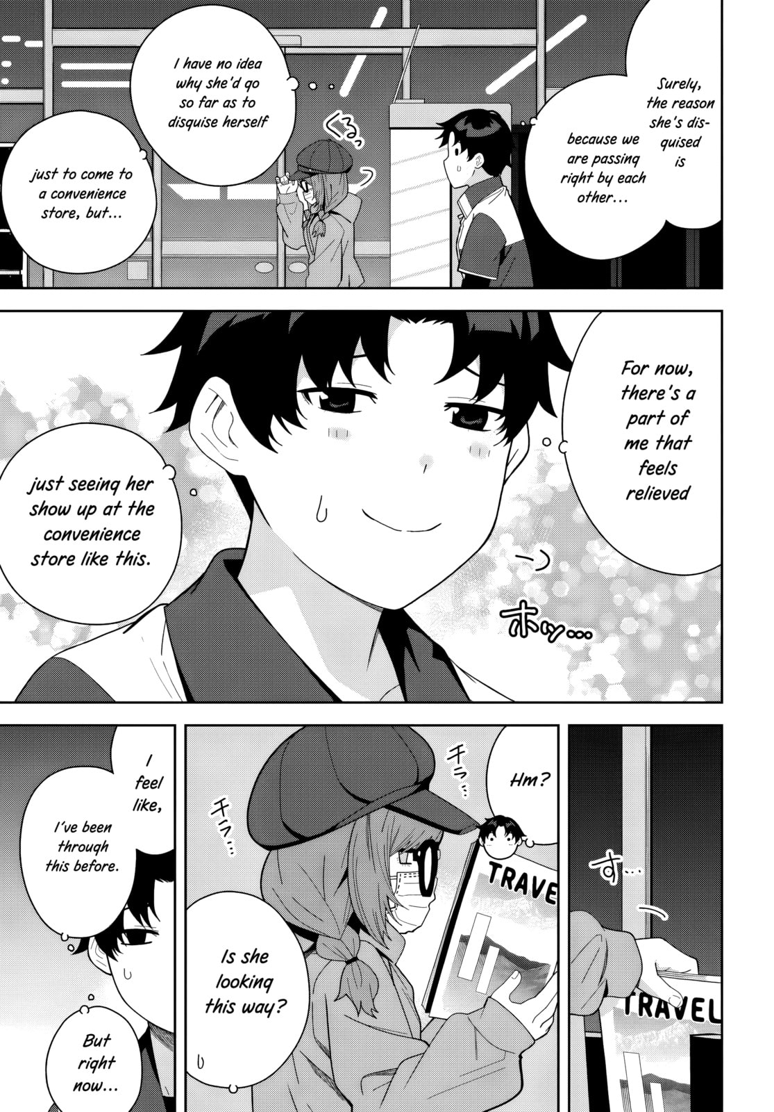 Classmate no Moto Idol ga, Tonikaku Kyodou Fushin Nan desu Chapter 26 page 5 - 