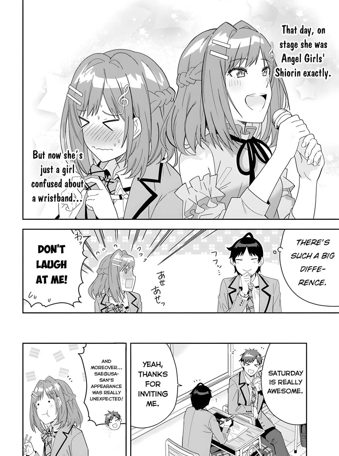 Classmate no Moto Idol ga, Tonikaku Kyodou Fushin Nan desu Chapter 3 page 11 - 