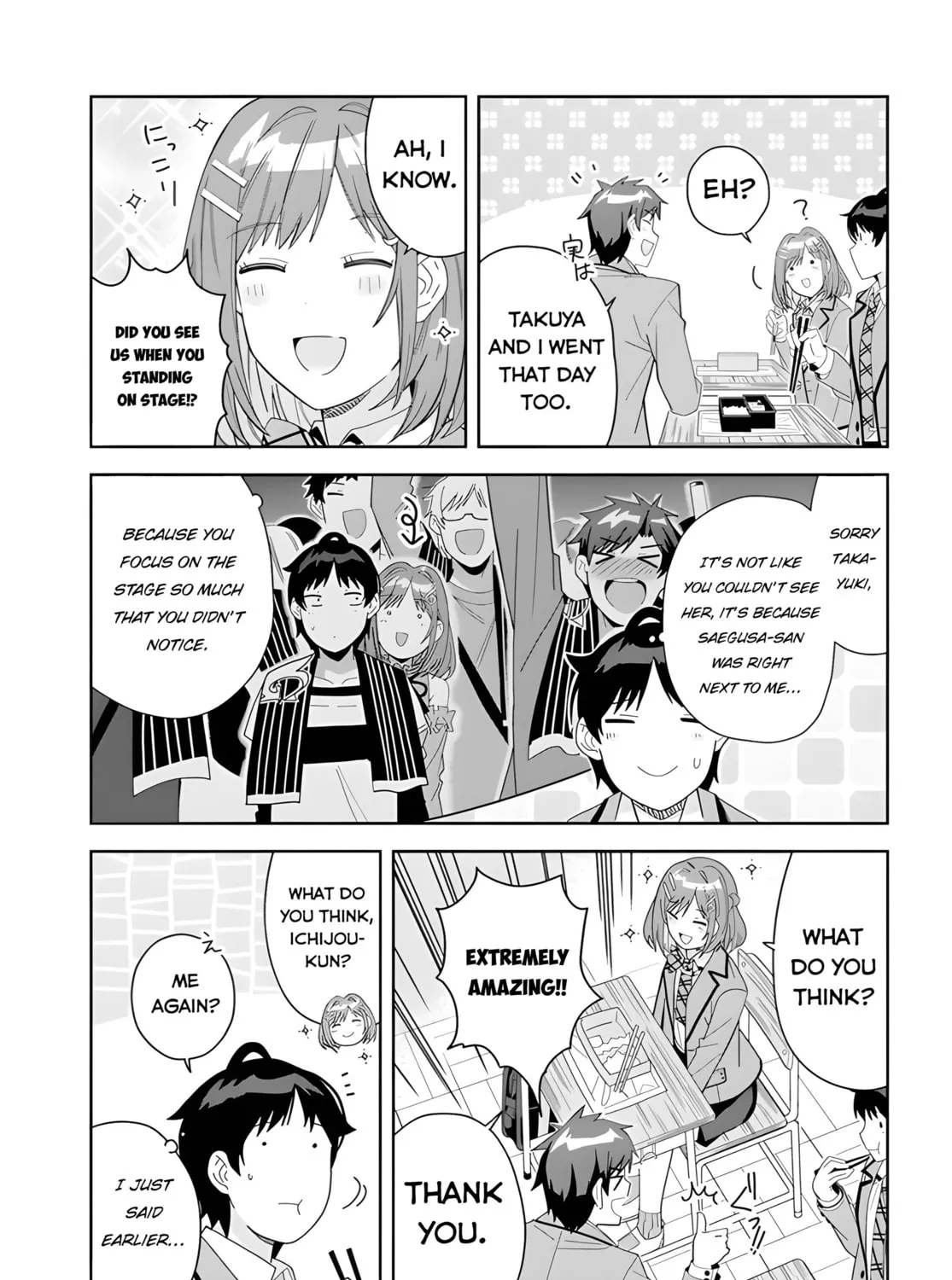 Classmate no Moto Idol ga, Tonikaku Kyodou Fushin Nan desu Chapter 3 page 13 - 