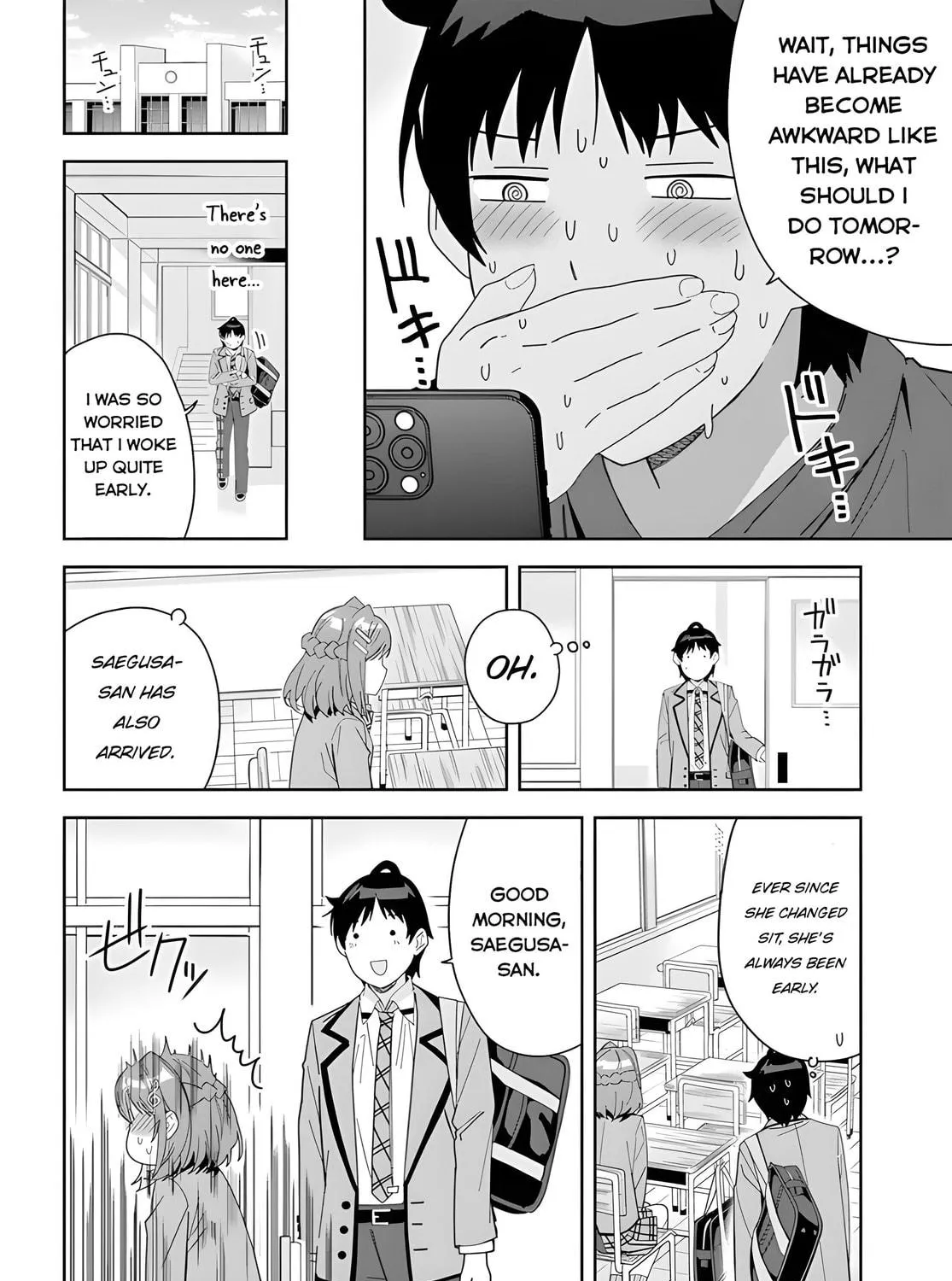 Classmate no Moto Idol ga, Tonikaku Kyodou Fushin Nan desu Chapter 3 page 35 - 