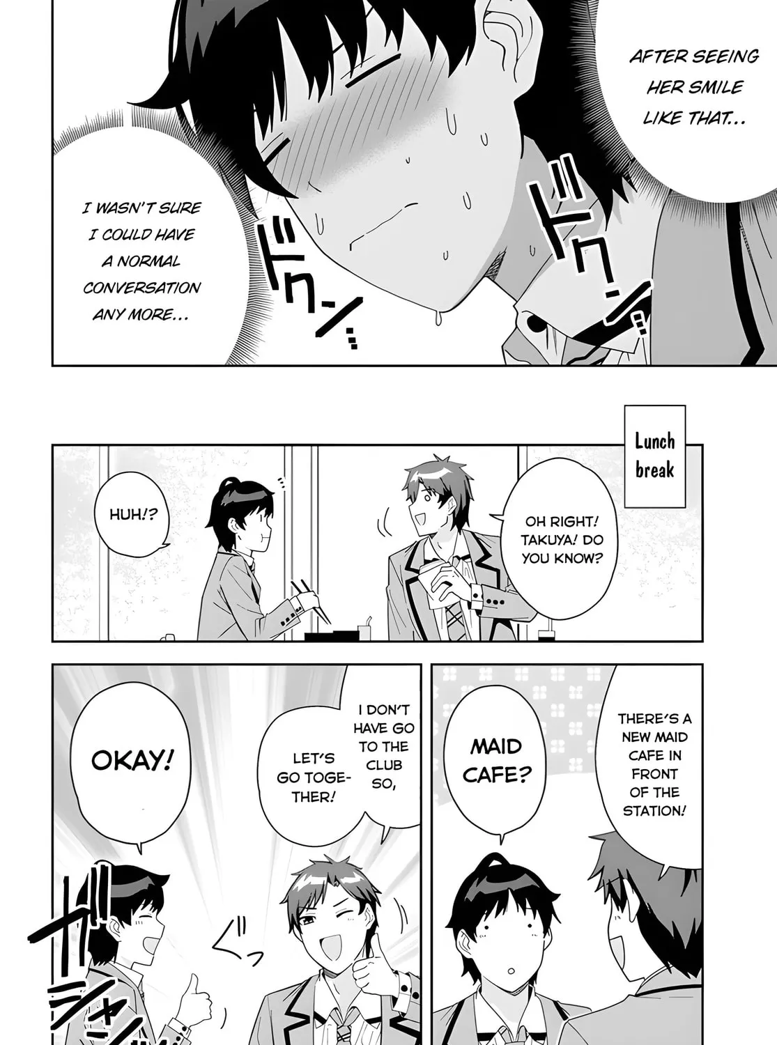 Classmate no Moto Idol ga, Tonikaku Kyodou Fushin Nan desu Chapter 3 page 43 - 