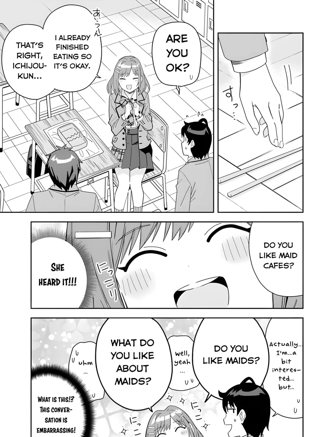 Classmate no Moto Idol ga, Tonikaku Kyodou Fushin Nan desu Chapter 3 page 45 - 