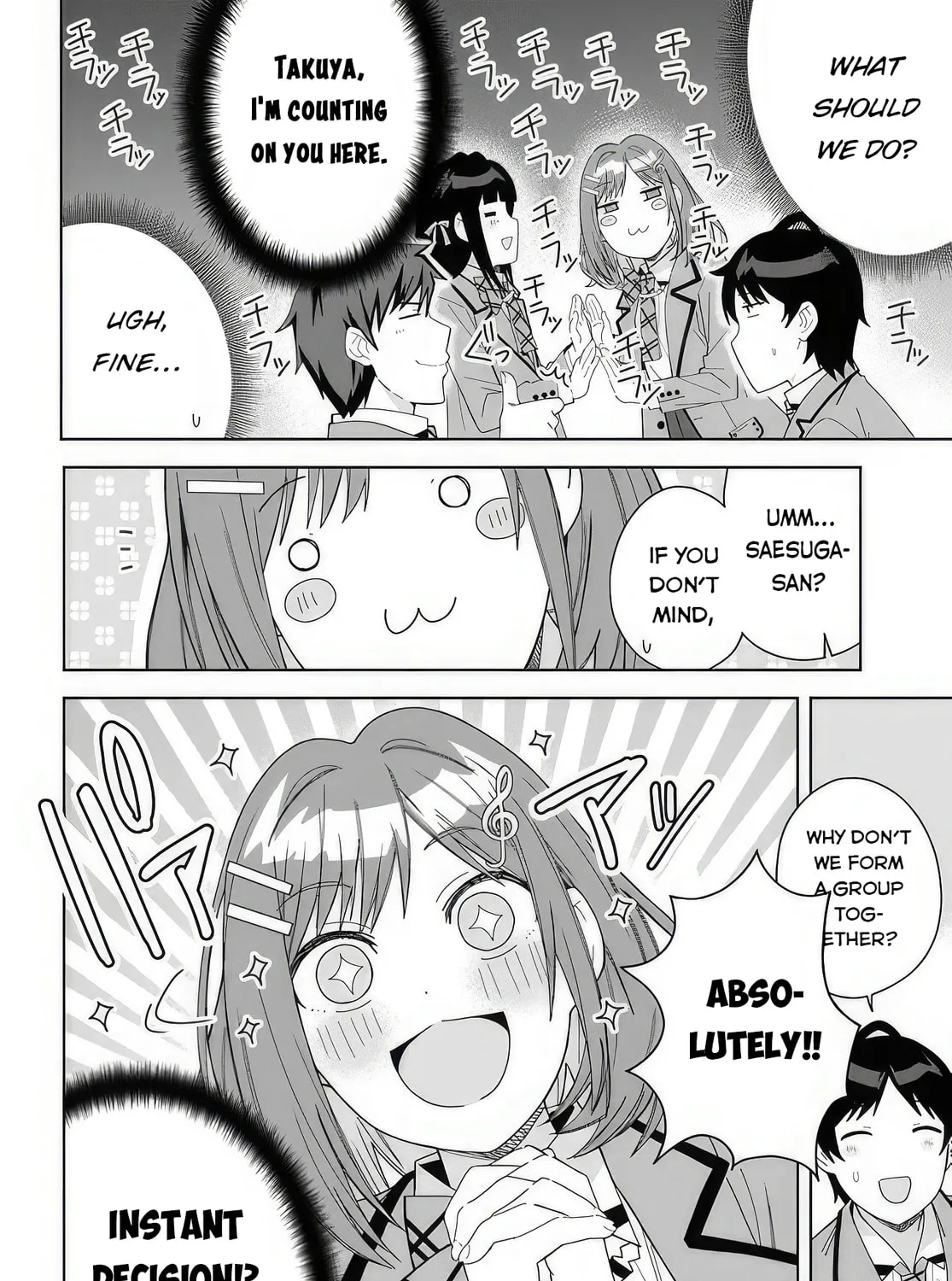 Classmate no Moto Idol ga, Tonikaku Kyodou Fushin Nan desu Chapter 4 page 7 - 