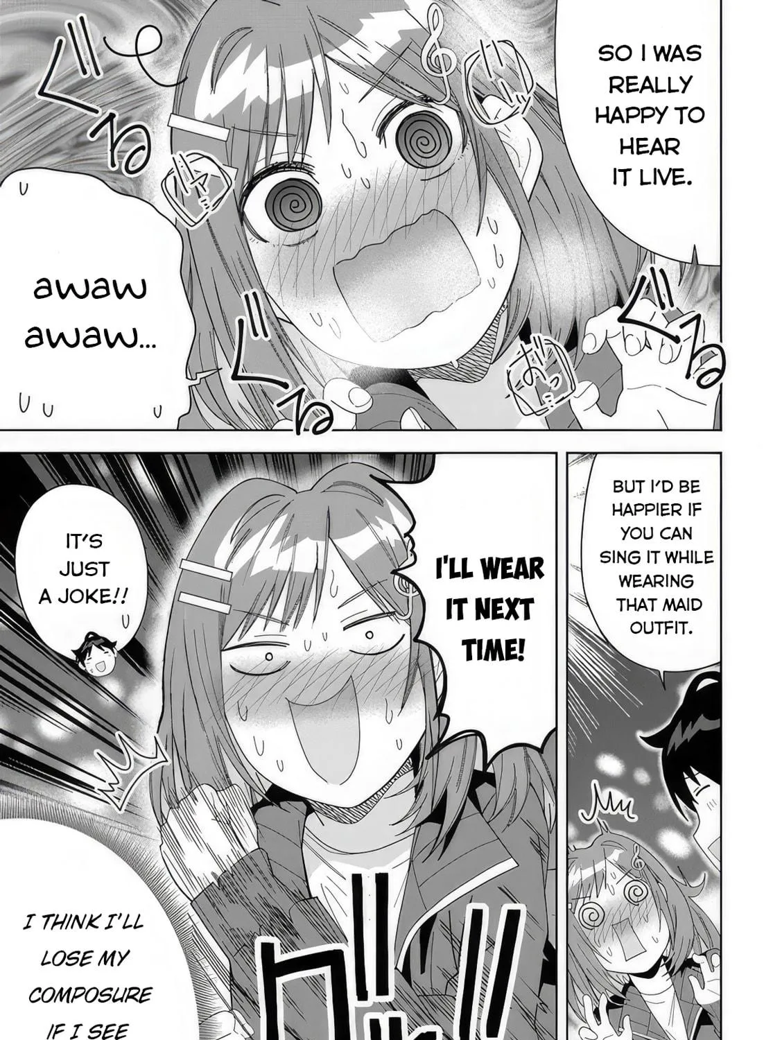 Classmate no Moto Idol ga, Tonikaku Kyodou Fushin Nan desu Chapter 5 page 23 - 