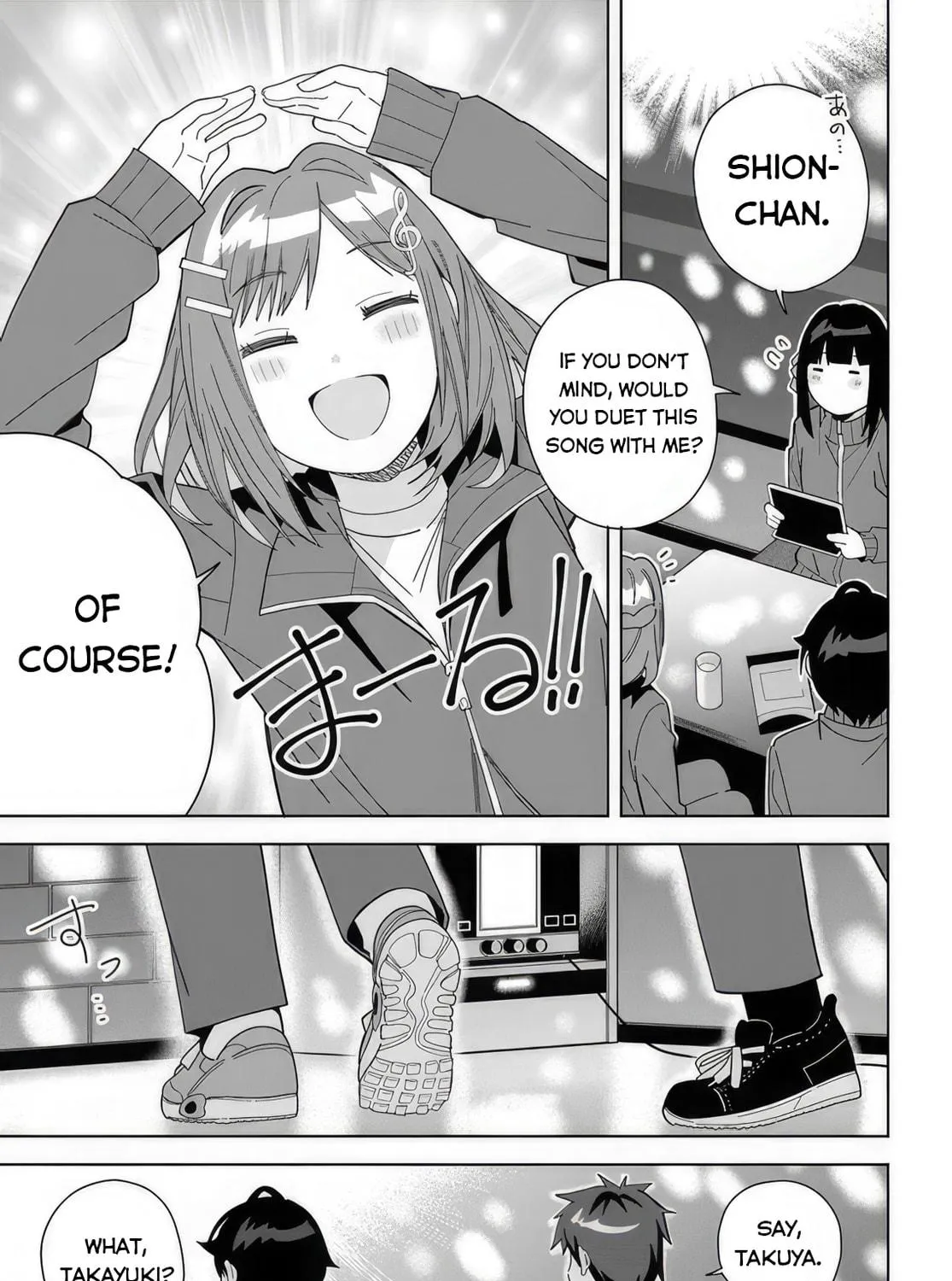 Classmate no Moto Idol ga, Tonikaku Kyodou Fushin Nan desu Chapter 5 page 35 - 
