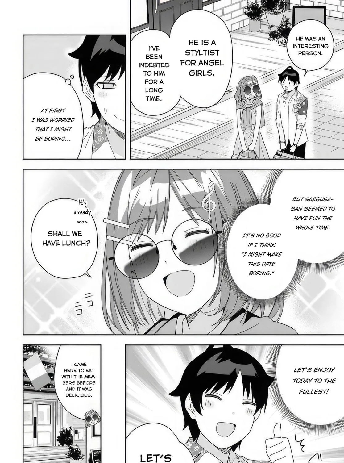 Classmate no Moto Idol ga, Tonikaku Kyodou Fushin Nan desu Chapter 6 page 39 - 