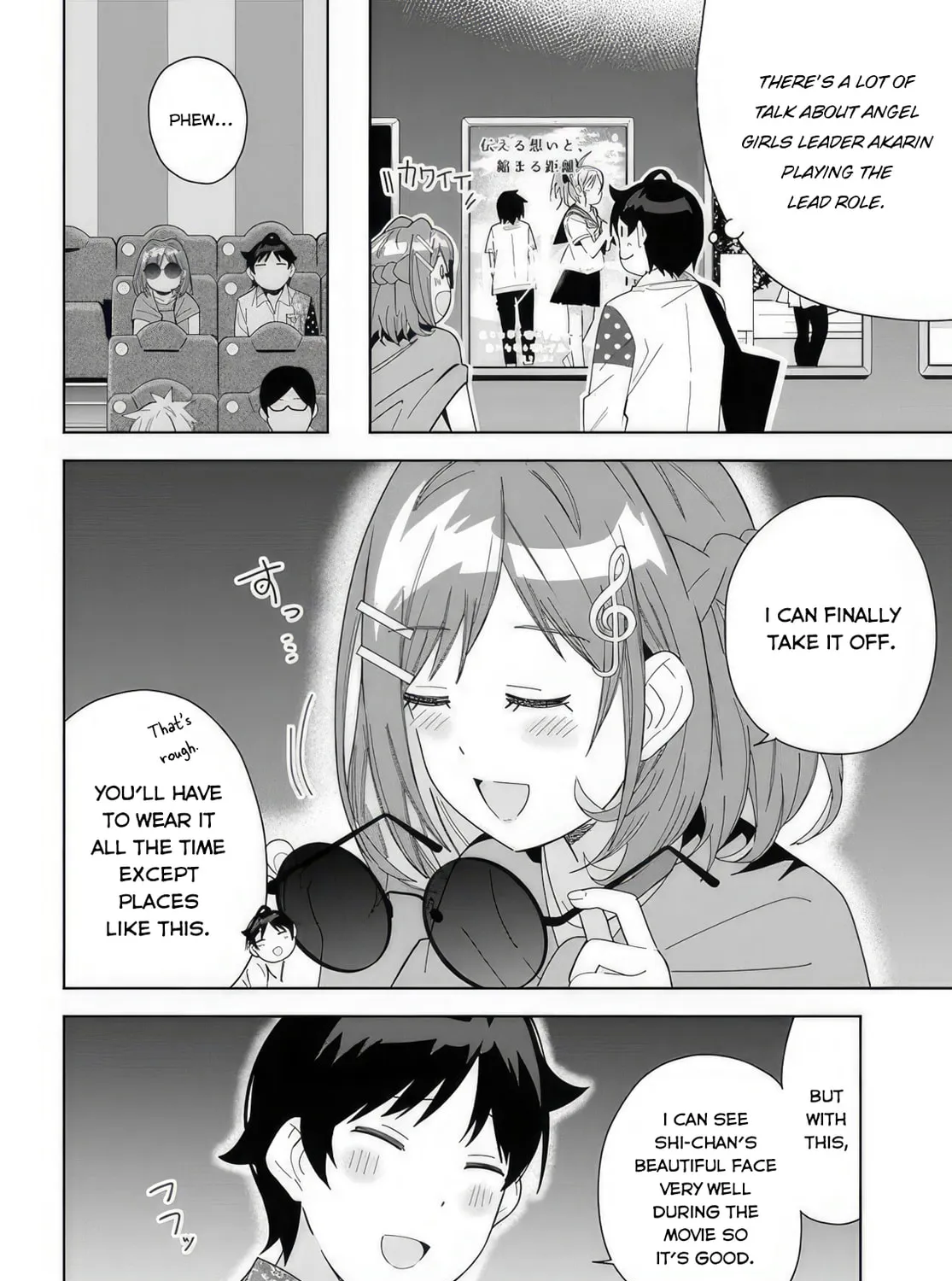 Classmate no Moto Idol ga, Tonikaku Kyodou Fushin Nan desu Chapter 6 page 55 - 