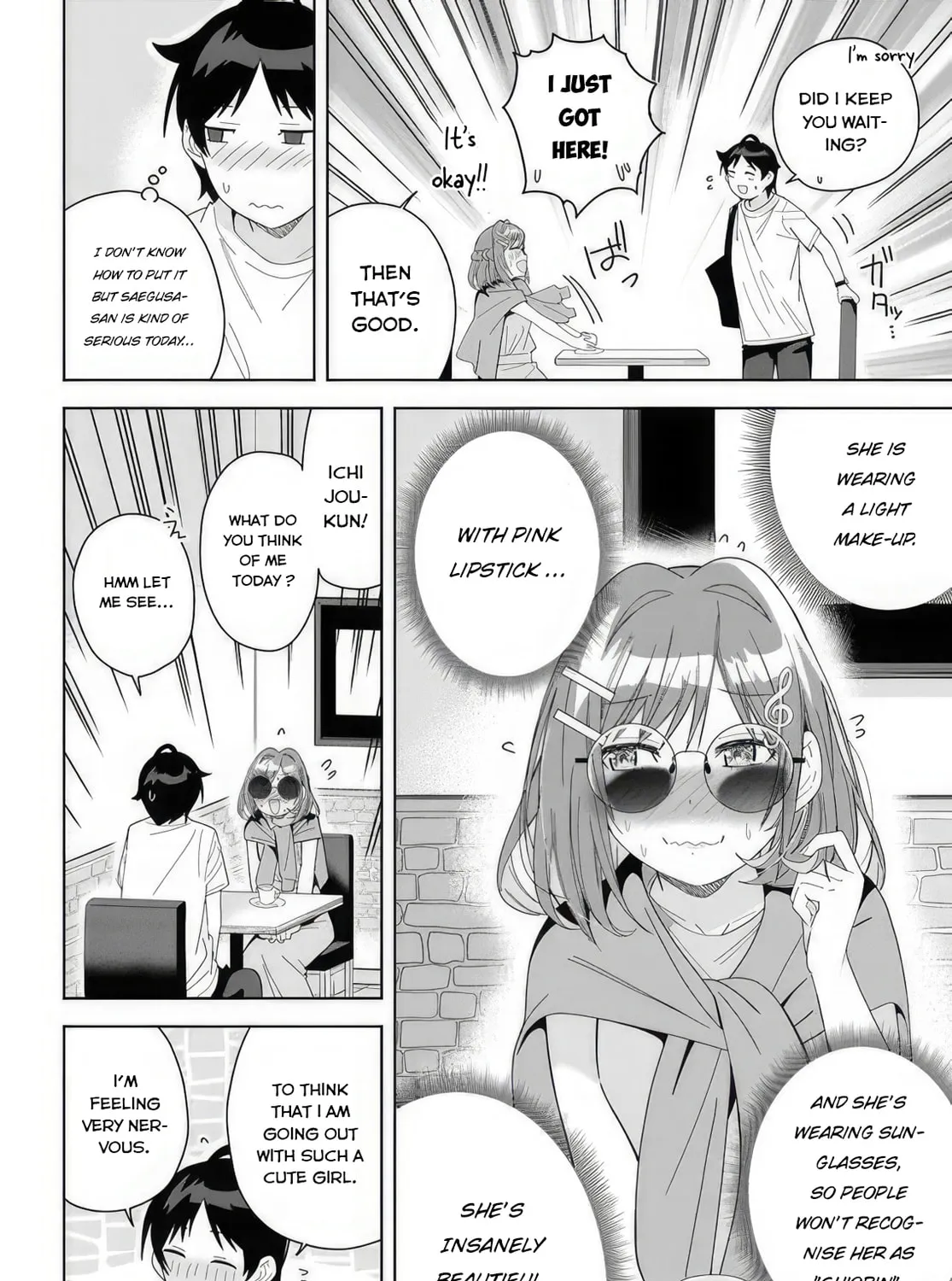 Classmate no Moto Idol ga, Tonikaku Kyodou Fushin Nan desu Chapter 6 page 7 - 