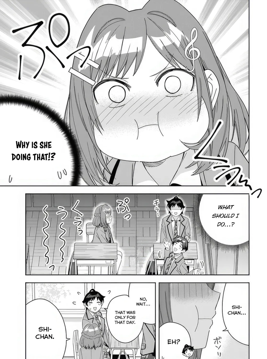 Classmate no Moto Idol ga, Tonikaku Kyodou Fushin Nan desu Chapter 7 page 13 - 