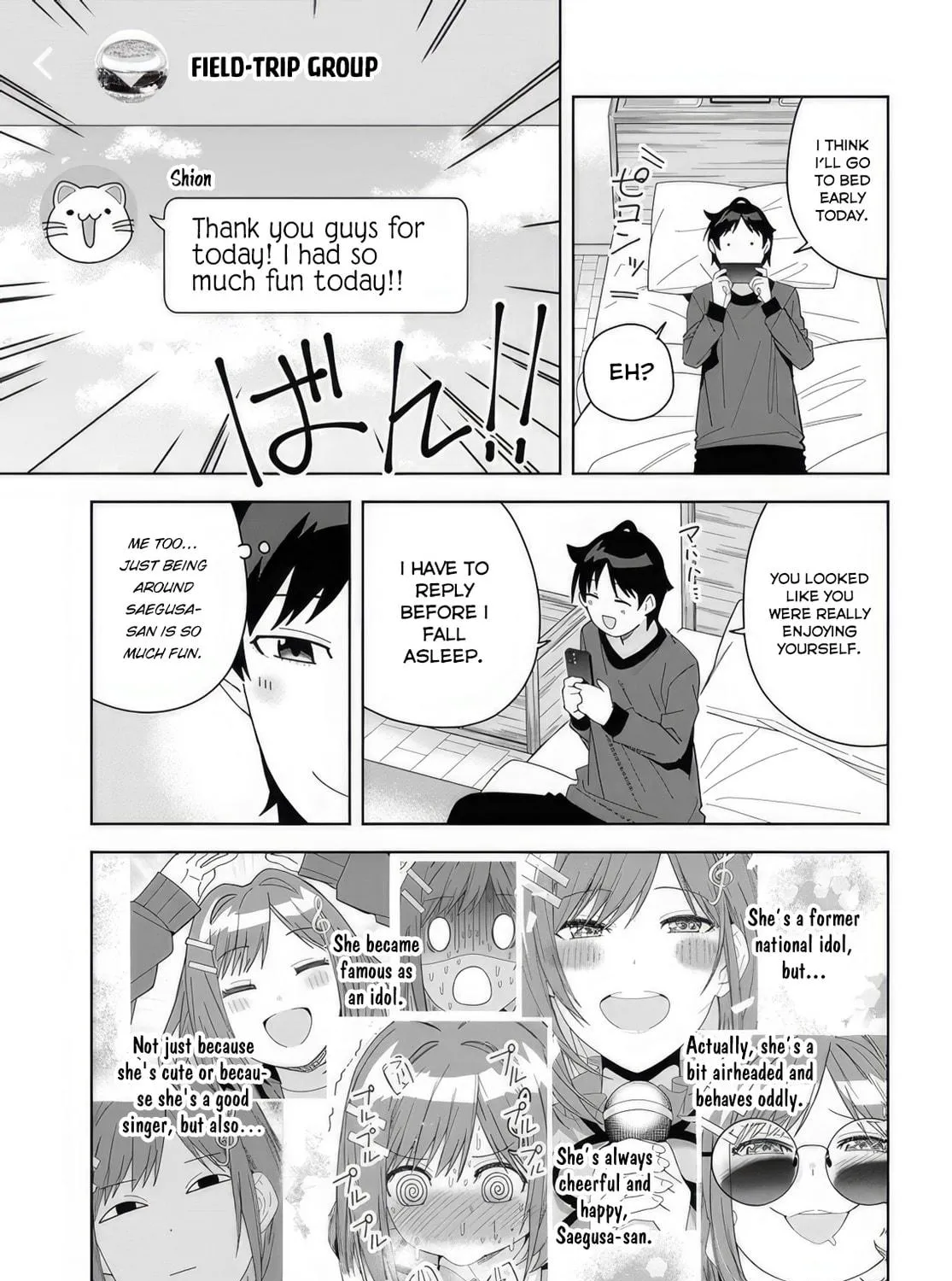 Classmate no Moto Idol ga, Tonikaku Kyodou Fushin Nan desu Chapter 7 page 41 - 