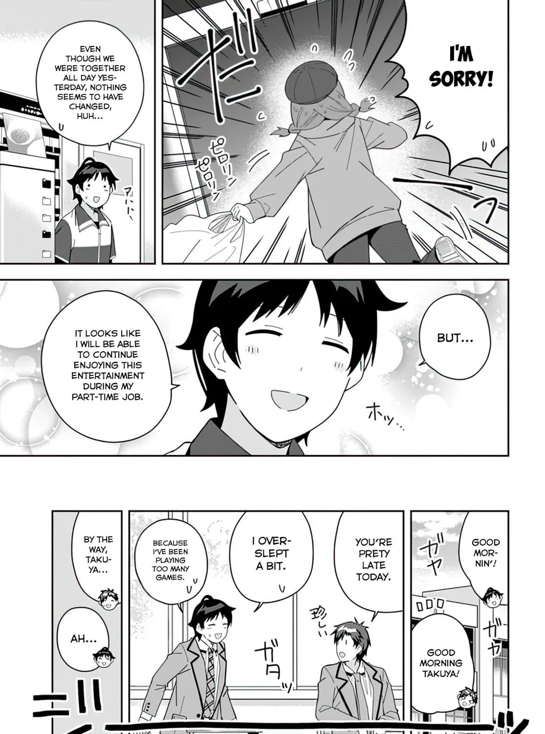Classmate no Moto Idol ga, Tonikaku Kyodou Fushin Nan desu Chapter 7 page 9 - 