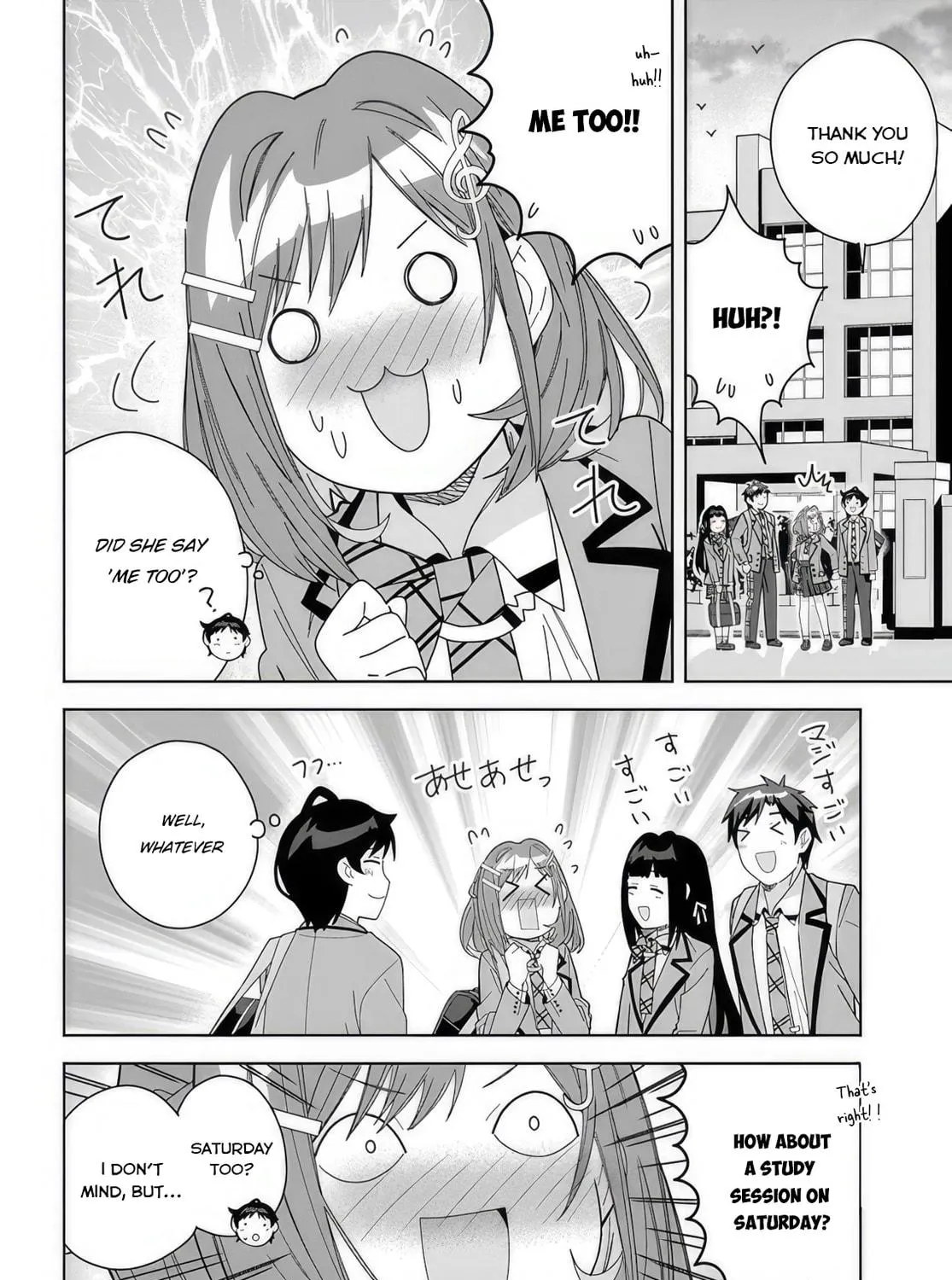 Classmate no Moto Idol ga, Tonikaku Kyodou Fushin Nan desu Chapter 8 page 11 - 