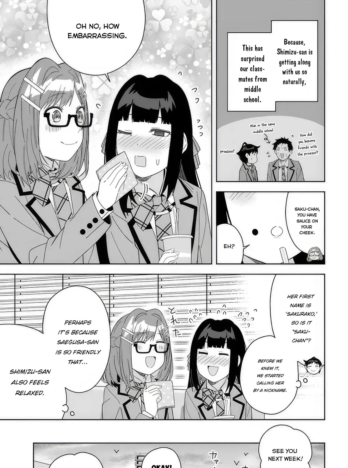 Classmate no Moto Idol ga, Tonikaku Kyodou Fushin Nan desu Chapter 8 page 43 - 