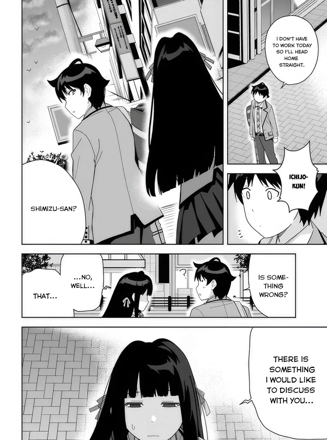 Classmate no Moto Idol ga, Tonikaku Kyodou Fushin Nan desu Chapter 8 page 45 - 