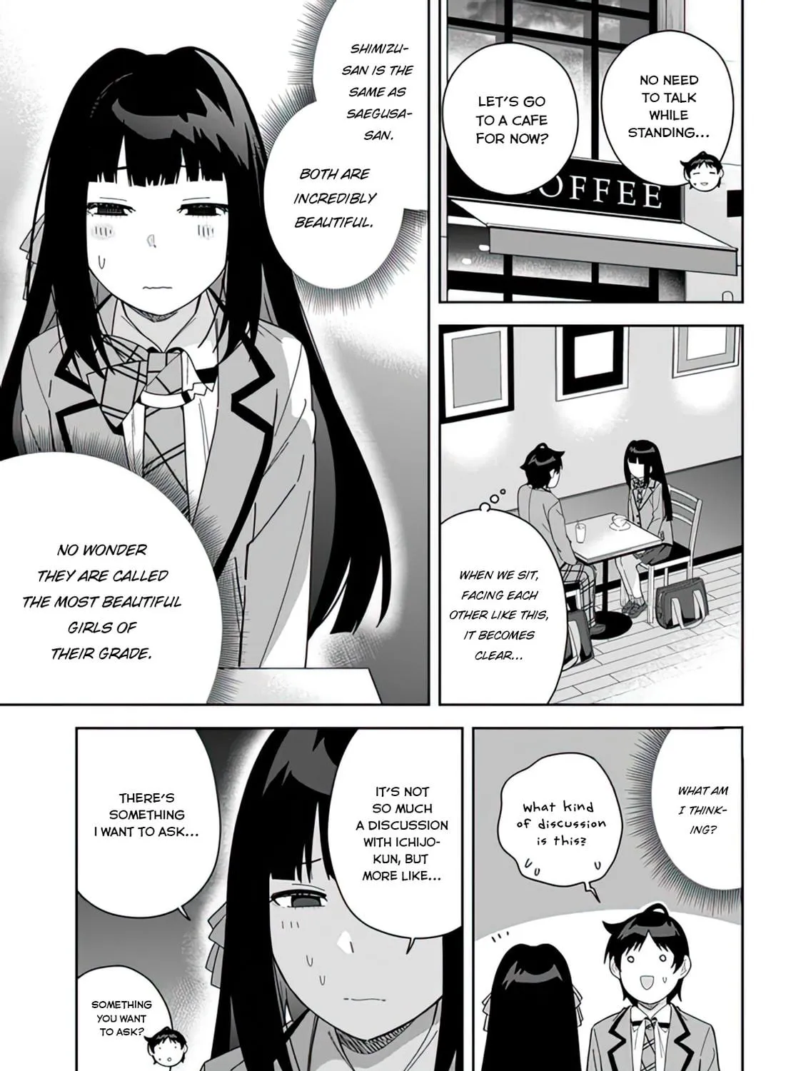 Classmate no Moto Idol ga, Tonikaku Kyodou Fushin Nan desu Chapter 8 page 47 - 