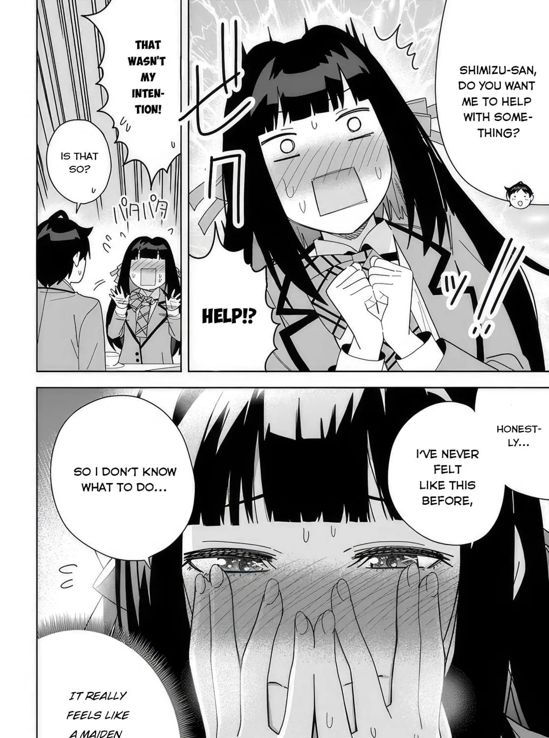 Classmate no Moto Idol ga, Tonikaku Kyodou Fushin Nan desu Chapter 8 page 53 - 