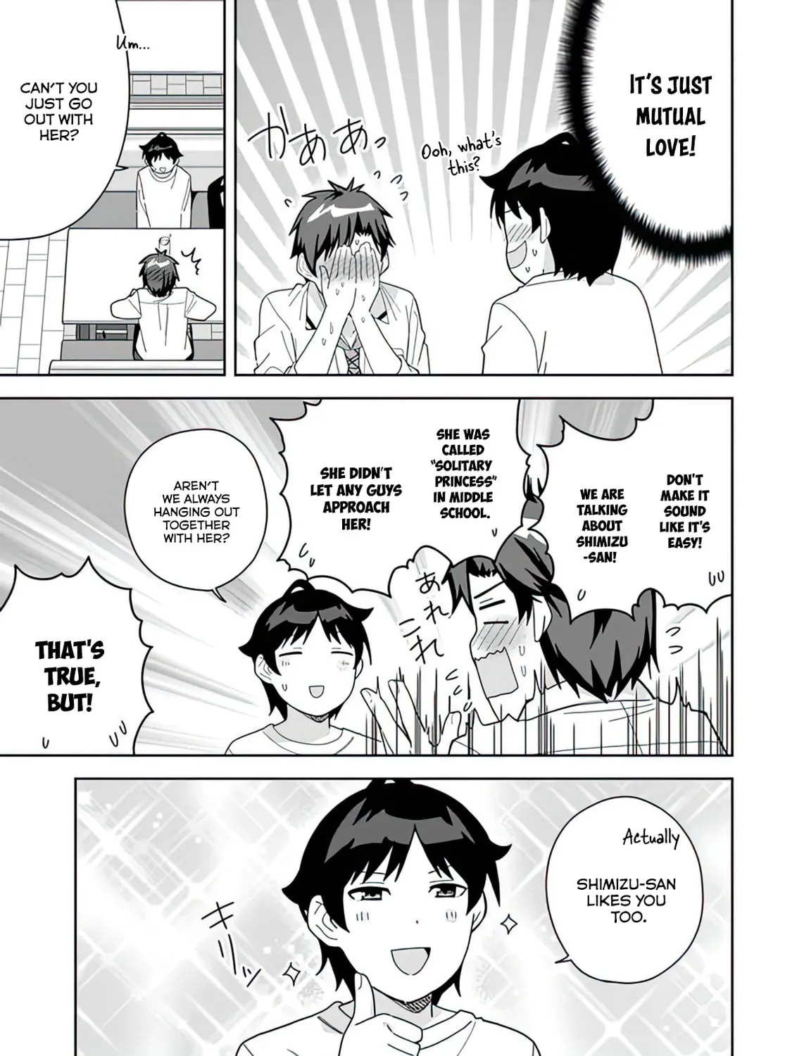 Classmate no Moto Idol ga, Tonikaku Kyodou Fushin Nan desu Chapter 9 page 13 - 