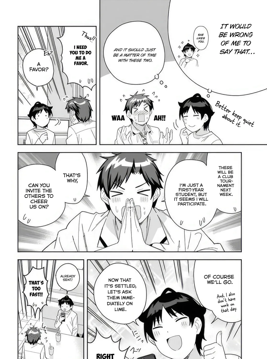 Classmate no Moto Idol ga, Tonikaku Kyodou Fushin Nan desu Chapter 9 page 15 - 