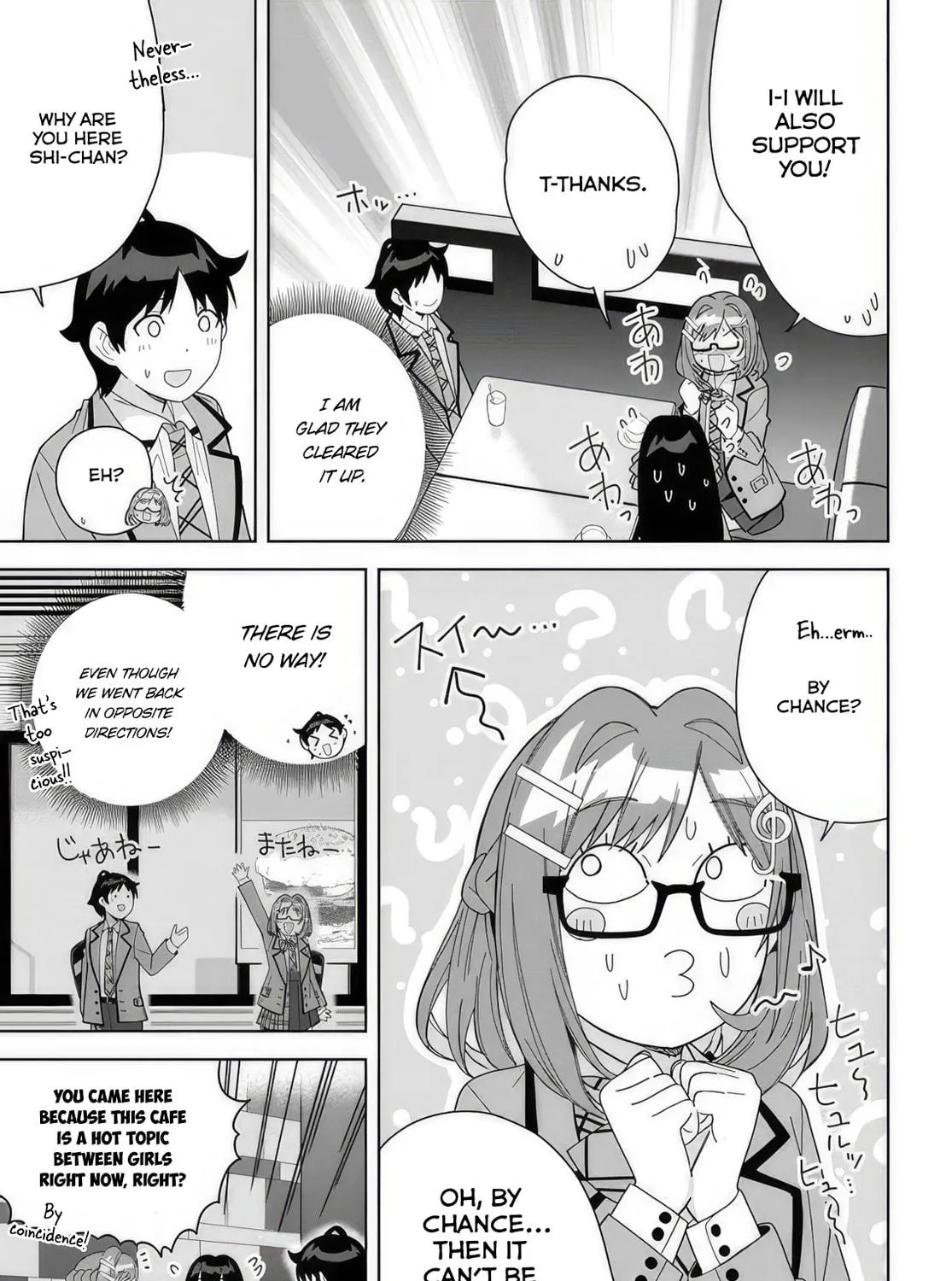 Classmate no Moto Idol ga, Tonikaku Kyodou Fushin Nan desu Chapter 9 page 5 - 
