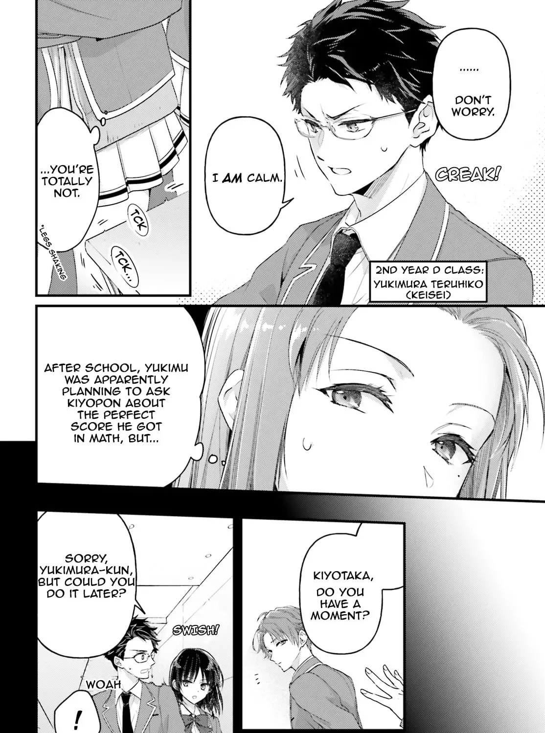 Classroom of the Elite 2nd Year Edition 2nd Stage Chapter 1.1 page 27 - 